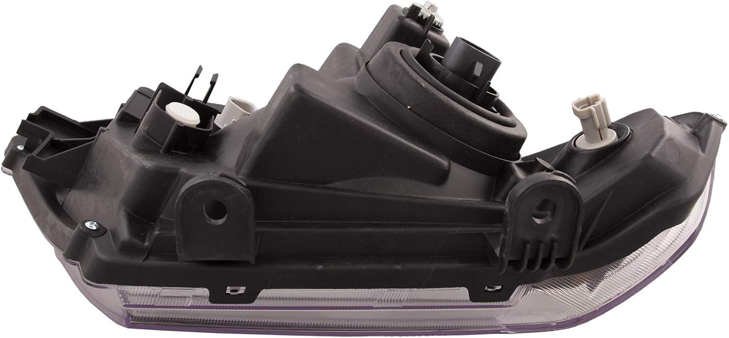 HEADLIGHTSDEPOT Chrome Housing Halogen Headlights Compatible with Nissan Frontier 2009-2021 Includes Left Driver and Right Passenger Side Headlamps