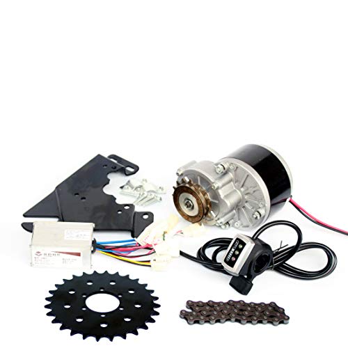 L-faster 24V250W Bike Left Side Drive Motor Kit Mountain Bicycle Conversion Kit Customized Motor Kit for suspended bike (24V twist kit)