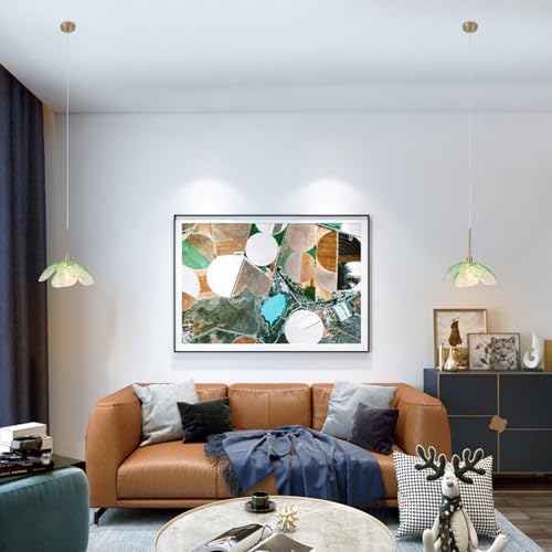 Wooden Farmhouse Chandelier, 5 Lights Antique Distressed White Cottage French Country Chandelier Ceiling Light Fixture Vintage Rustic Pendant Light for Kitchen Island Living Dining Room Bedroom Foyer