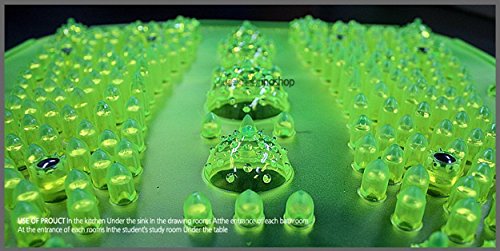 Reflexology Foot Massage Mat Stimulates Blood Circulation Acupressure Feet Massager Plate Board with Magnet (2. Foot Shape Mat)