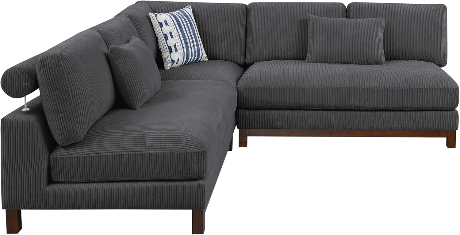 Modular Sectional, Dark Gray