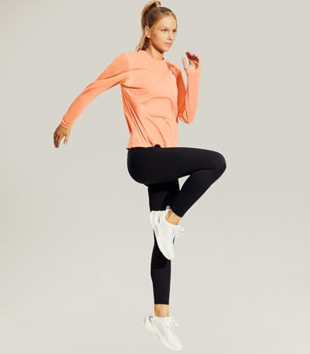 Women's Long Sleeve T-Shirts UPF 50+ Sun Protection Shirts Dry Fit Athletic Top Moisture Wicking Running Hiking Yoga