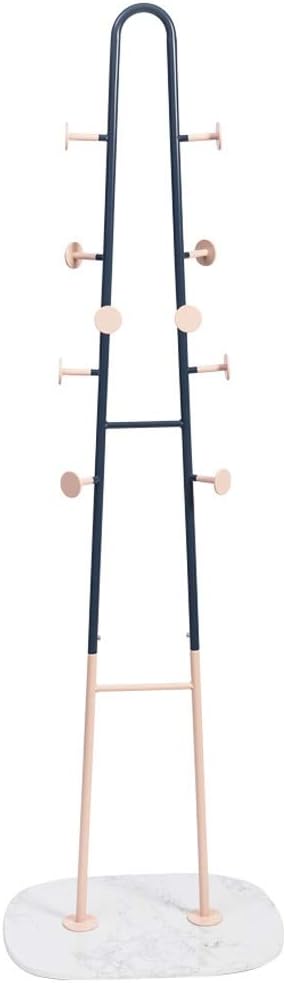 Coat Rack Vertical Coat Rack 10 Hooks Floor-Standing Coat Rack Nordic Iron Hanger Modern Fashion Independent Storage Rack Bedroom Clothes Standing Hanger Used In Corridors, Bedrooms, Offices