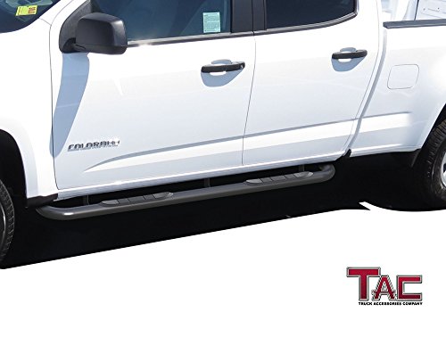 TAC Side Steps Running Boards Fit 2015-2024 Chevy Colorado/GMC Canyon Crew Cab Truck Pickup 3