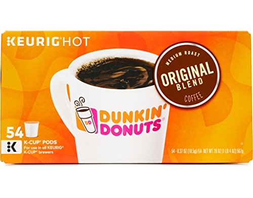 Dunkin' Original Blend Medium Roast Coffee, 22 Keurig K-Cup Pods