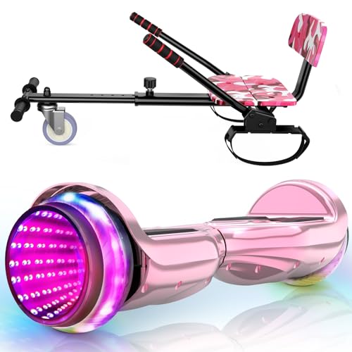 SISIGAD Hoverboard Seat Attachment, Hoverboard Go-Kart Hoverboard for Kids