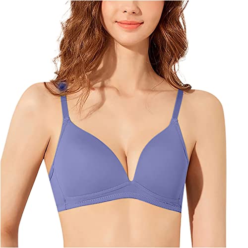 Bras for Women, Lounge Soft Comfortable Bra Stretch Comfy Plus Size Bralette