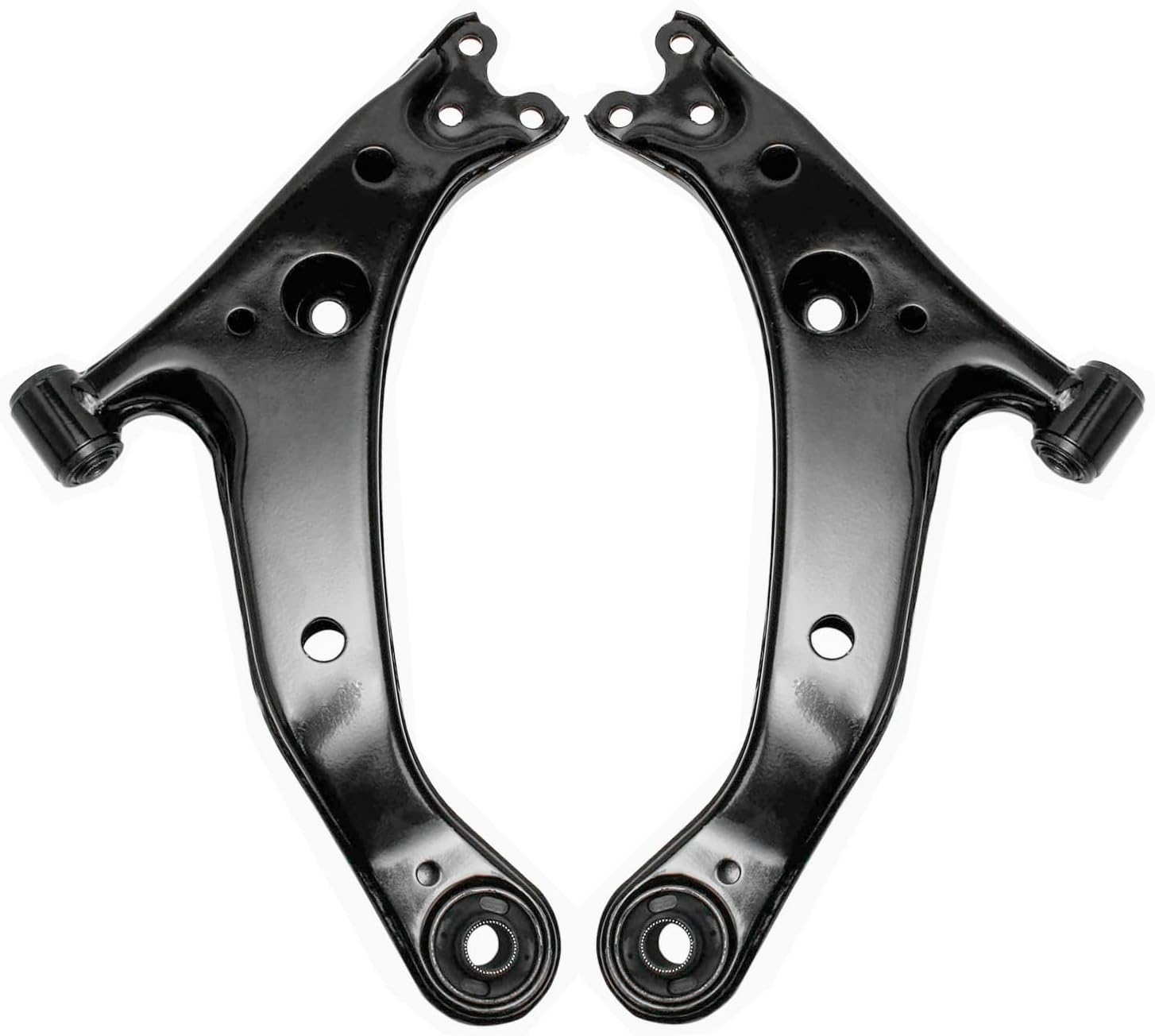 Detroit Axle - 4pc Front End Control Arms Kit for Toyota 1996-2002 Corolla, 1998-2002 Chevy Prizm, 1996-1997 Geo Prizm, 2 Lower Control Arms 2 Lower Ball Joints Replacement