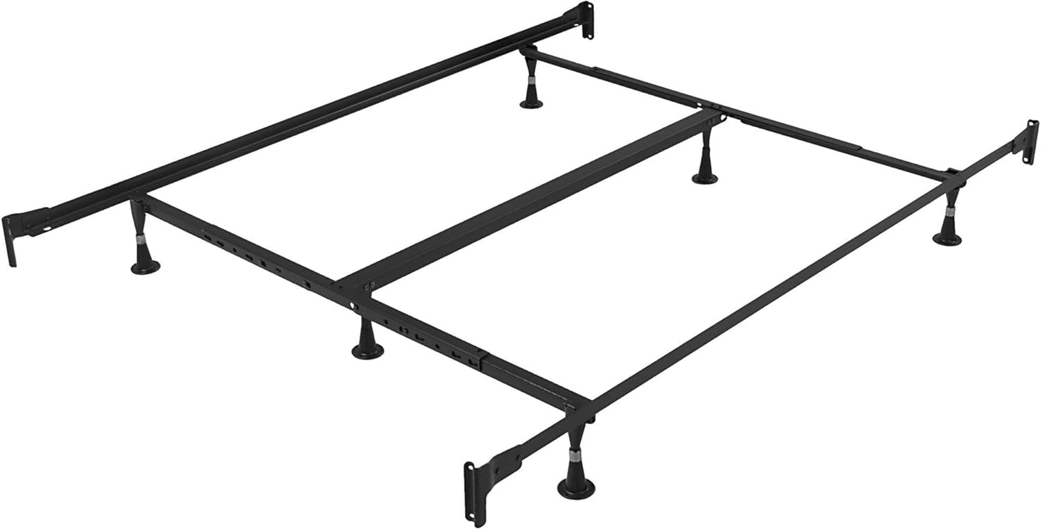 Dream Sleep Madison Gentle Plush Pillowtop King Mattress Set with Bed Frame Included - Sleep System with Enhanced Cushion Support, Spine Support and Longlasting Comfort