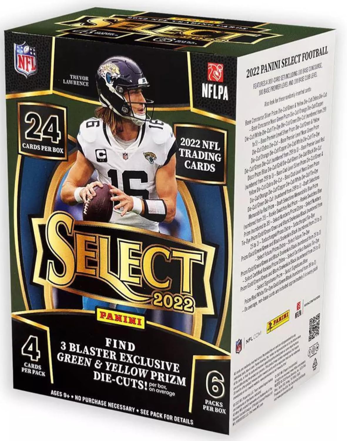 2022 Panini NFL Select Football Trading Card Blaster Box