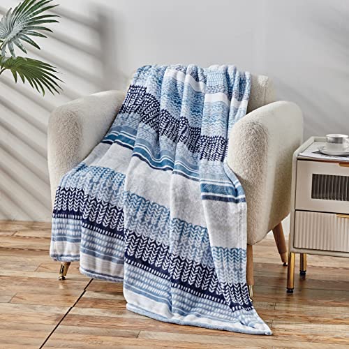 Elegant Comfort Lightweight Printed Throw Blanket- All Season, Ultra Soft, Cozy and Plush- Decorative Throw Blankets, Perfect for Lounging, 50 x 70 inches, American Flag, Throw Blanket