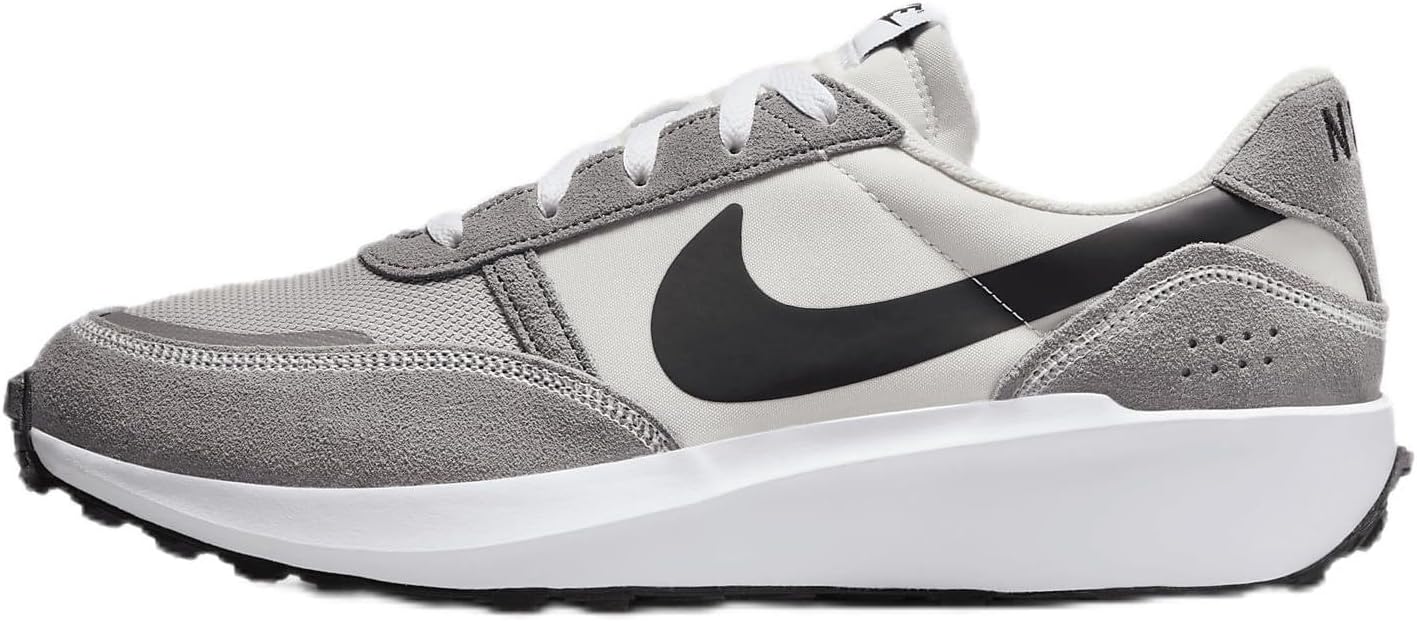 Nike Waffle Debut Men's Shoes (FJ4195-003, Phantom/Flat Pewter/White/Black) Size 10.5