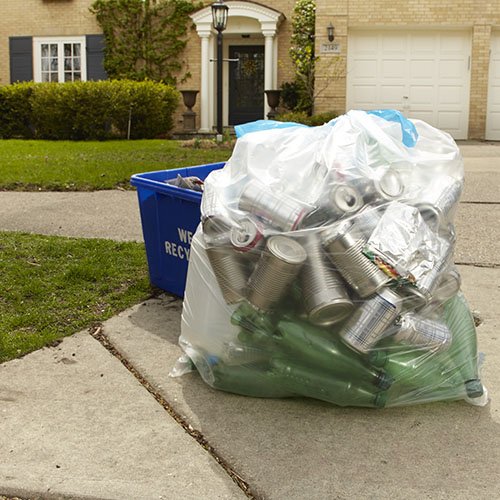 Hefty Recycling Trash Bags, 36 Count