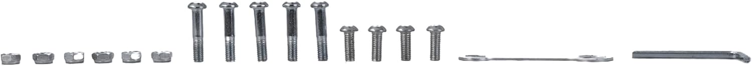 AlveyTech Deluxe Hoverboard Go-Kart Attachment Kit with Large Front Wheel & Suspension