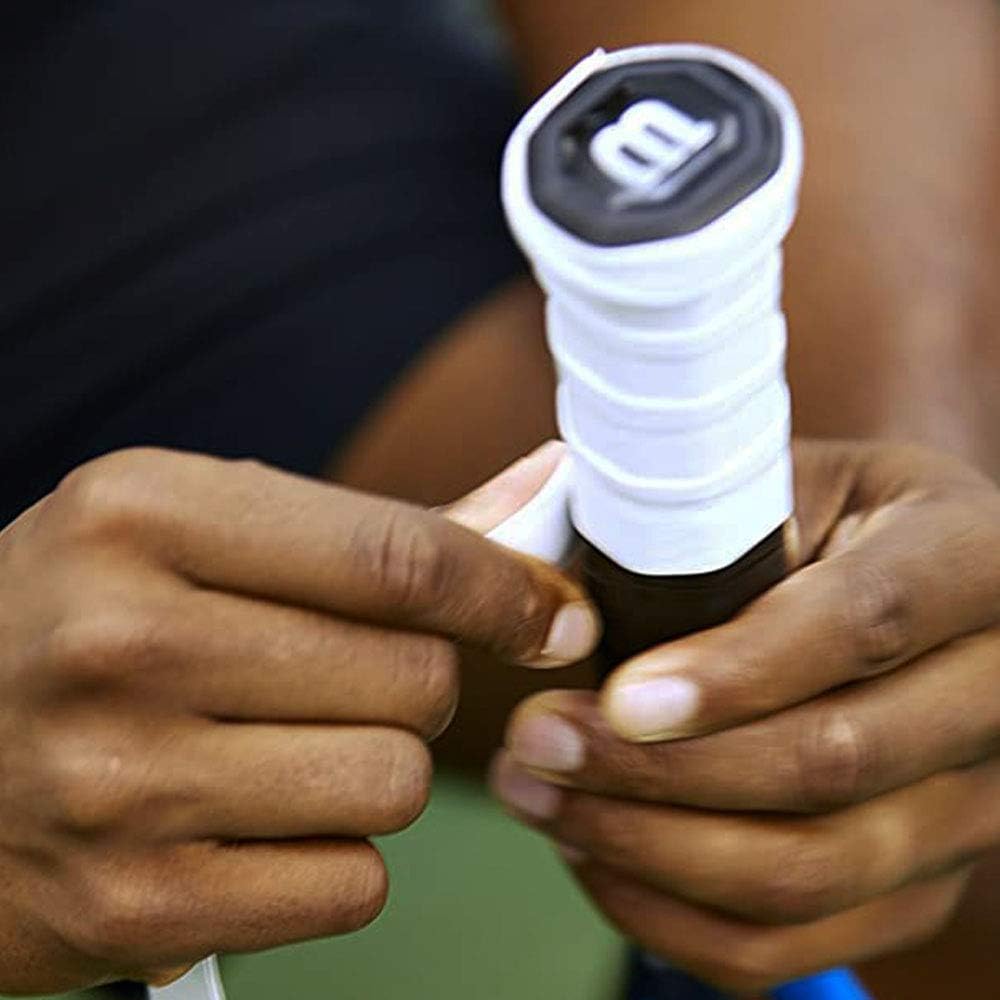 Tennis Raquet Overgrip, 12 Pack, White