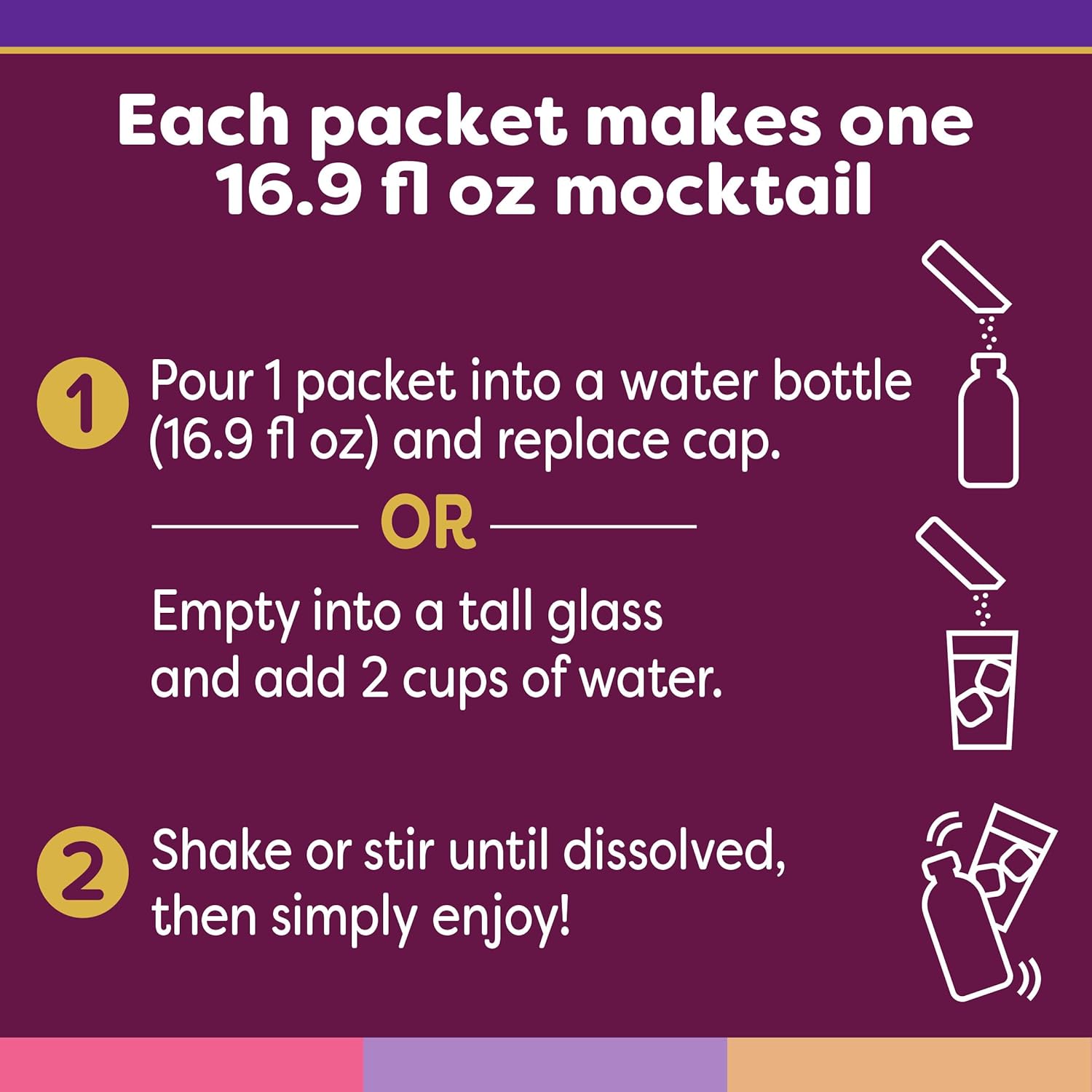 Crystal Light Mixology Variety Pack Powdered Drink Mix, 14 oz Packets, 9 per Box