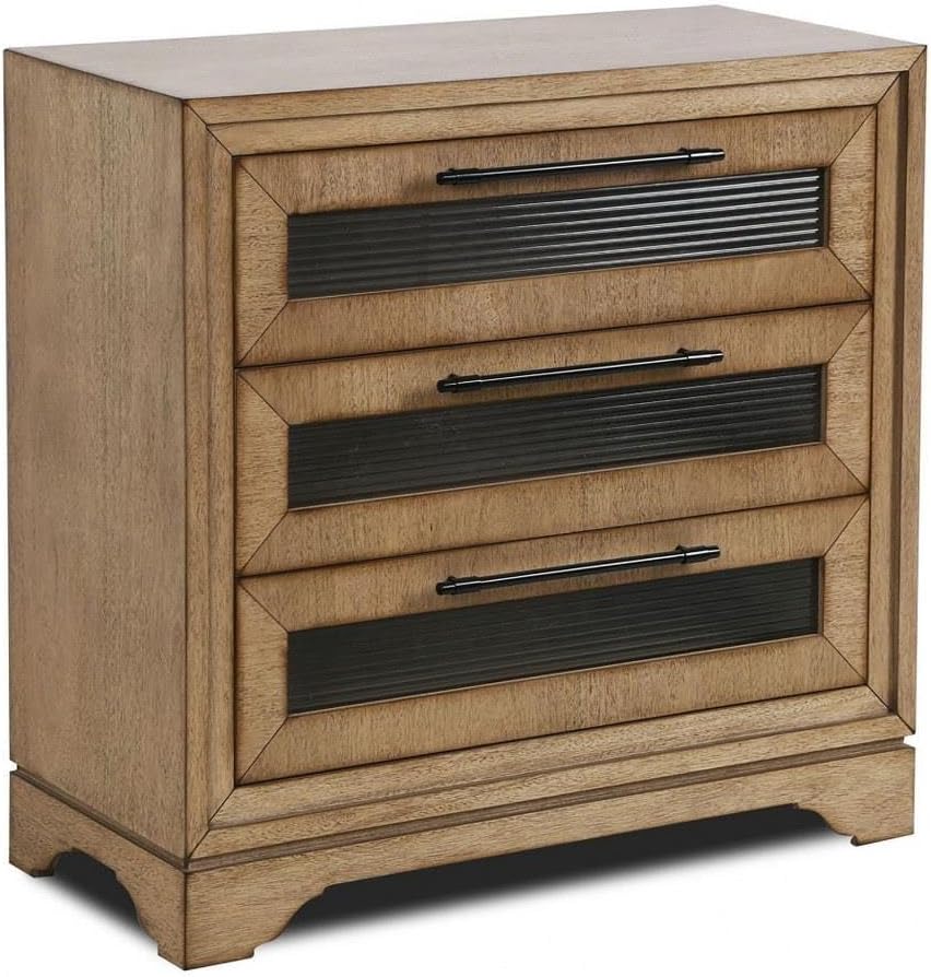 Stylecraft Home Collection SF26389DS 3 Door Chest In Modern Style-34 Inches Tall and 36 Inches Wide