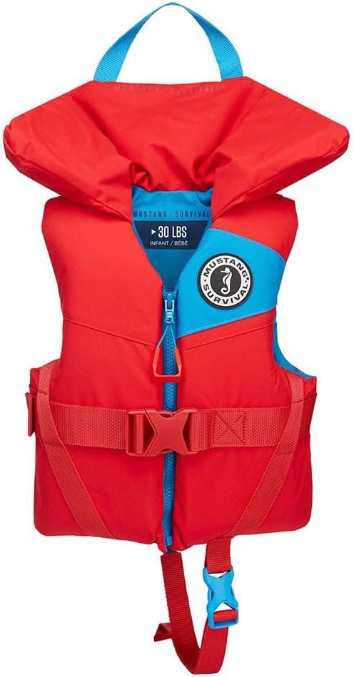 Mustang Survival Infant Lil Legends Foam Vest Imperial Red