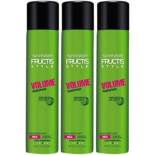 Garnier Fructis Style Volume Anti-Humidity Hairspray, Extra Strong Hold, 8.25 oz.