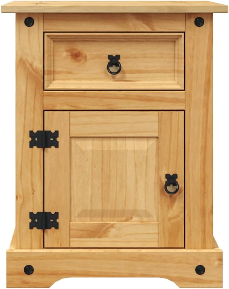 Bedside cabinets,Vertical Storage Towers, Storage Cabinets with Drawers for Home, Bedroom Accessories, Office, Guest Rooms Mexican Pine Corona Range 20.9