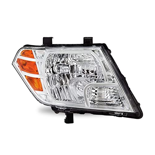 Halogen Headlight Assembly Replacement for 2009-2021 Nissan Frontier 4-Door Sedan OEM Style Headlamp Right Passenger Side