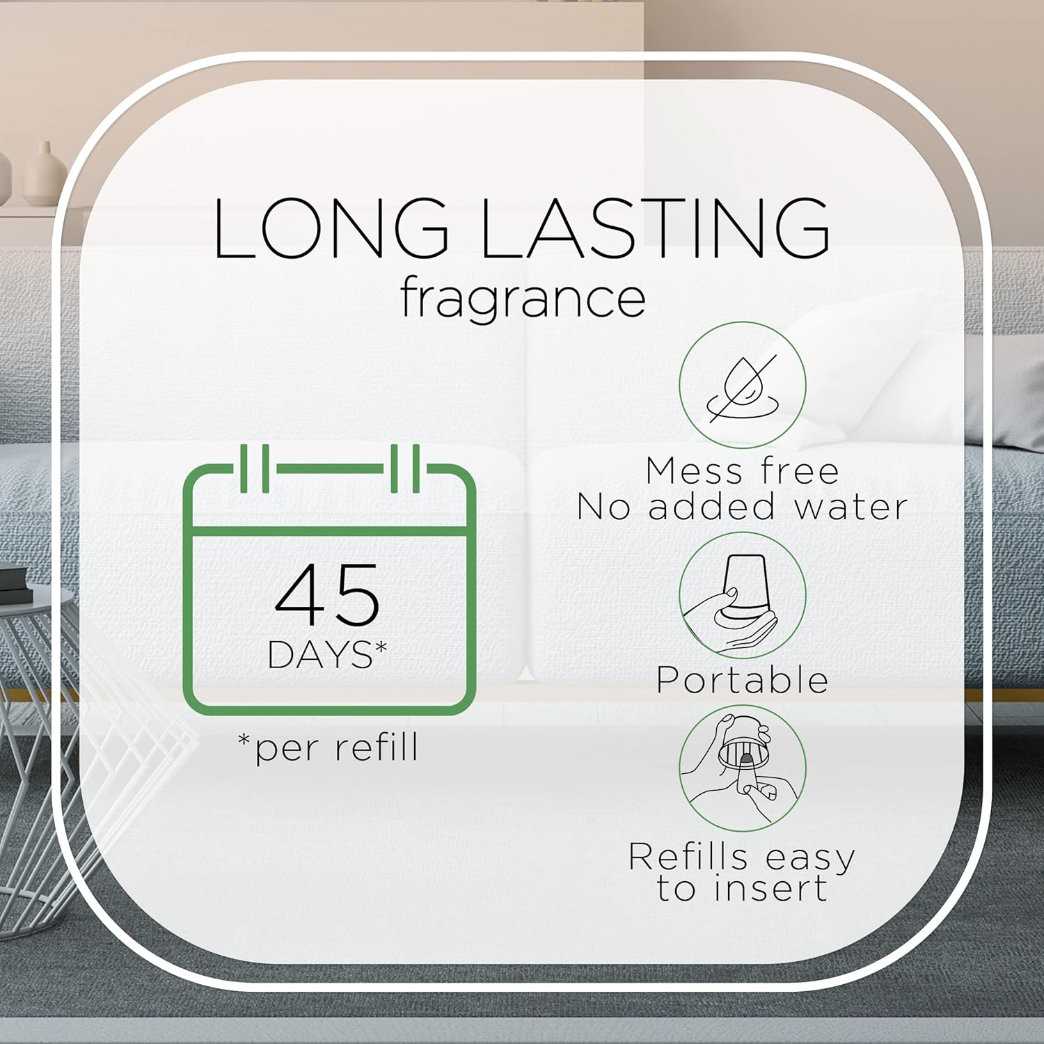 Air Wick Essential Mist – Twin Refill Bonfire & Crisp Fall Air, 2 Refills