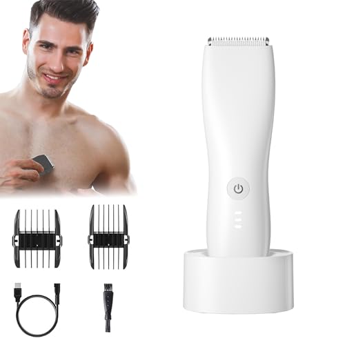 Body Hair Trimmer,A Shaver Designed for Optimum Safety and Comfort, Body & Manscaping Trimmer for Men Women,Body Hybrid Electric Trimmer and Shaver, Body Hair Trimmer for Men Groin Safe (Black)