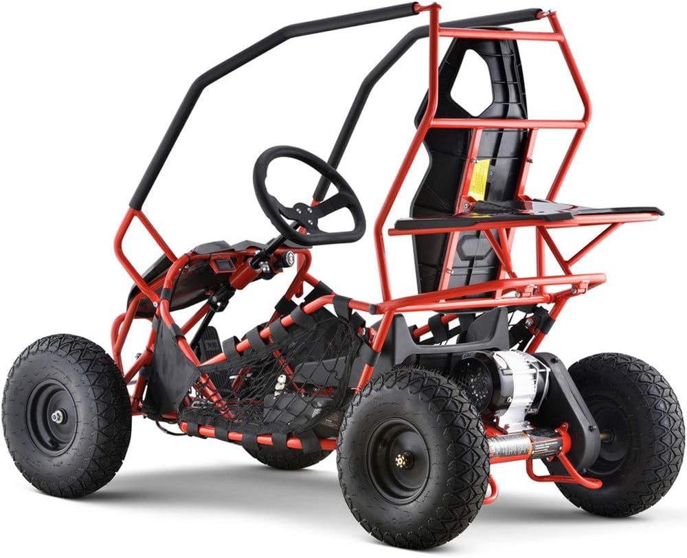 MotoTec Maverick Go Kart 36v 1000w Red