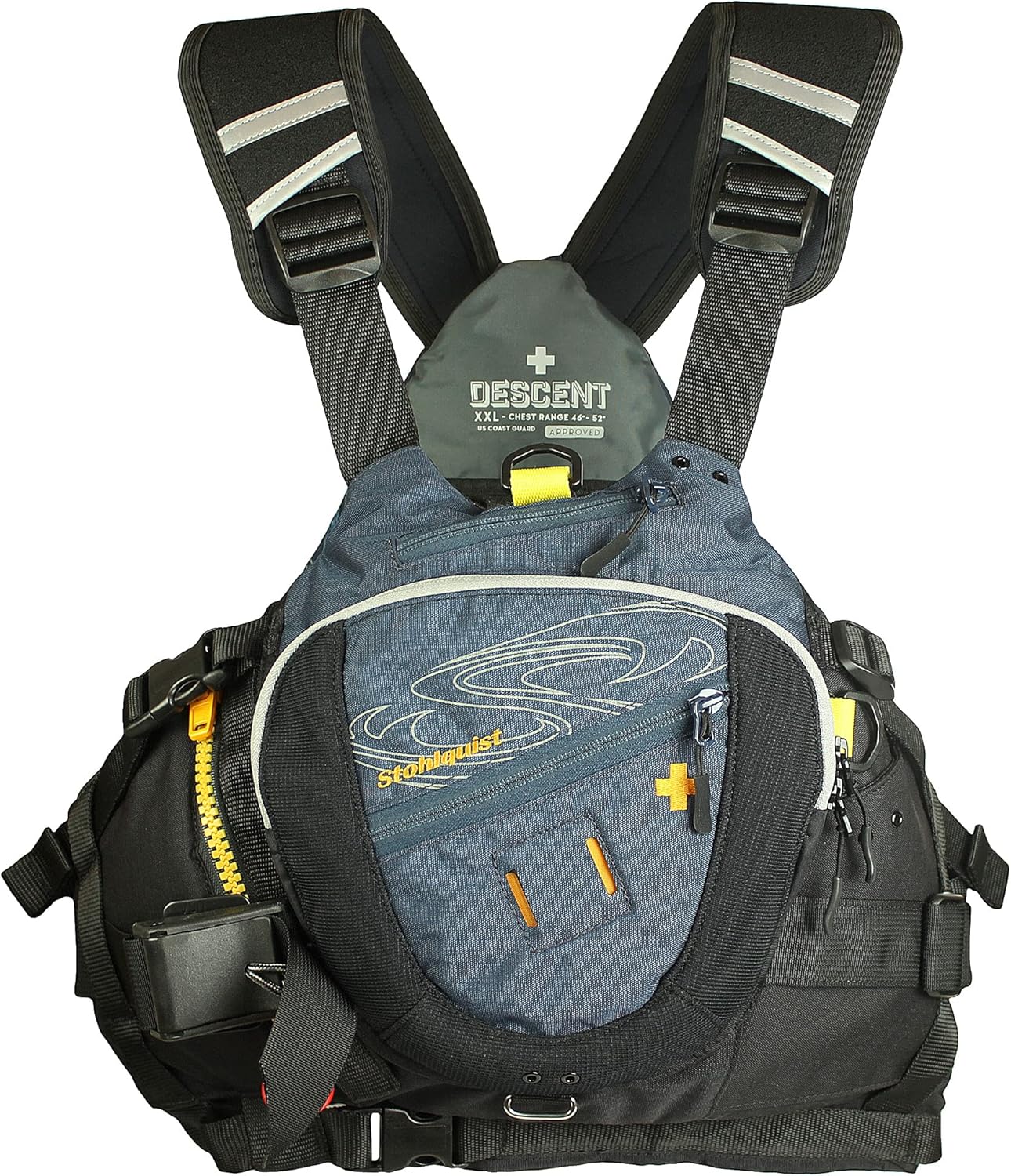 Stohlquist Descent Rescue Lifejacket (PFD)-Navy-S/M