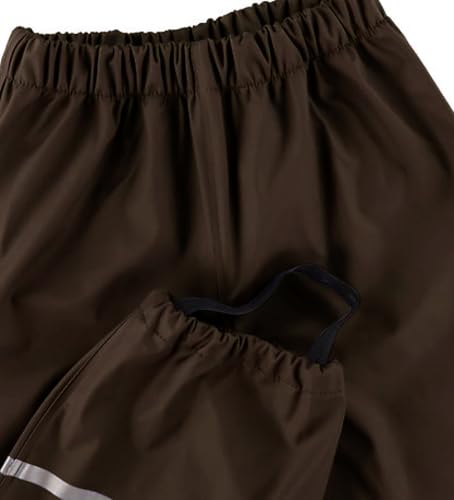 Kids Wind, Mud, Snow, and Waterproof Rain Pants Dungarees Children Outerwear All Weather Fleece Lined and Unlined