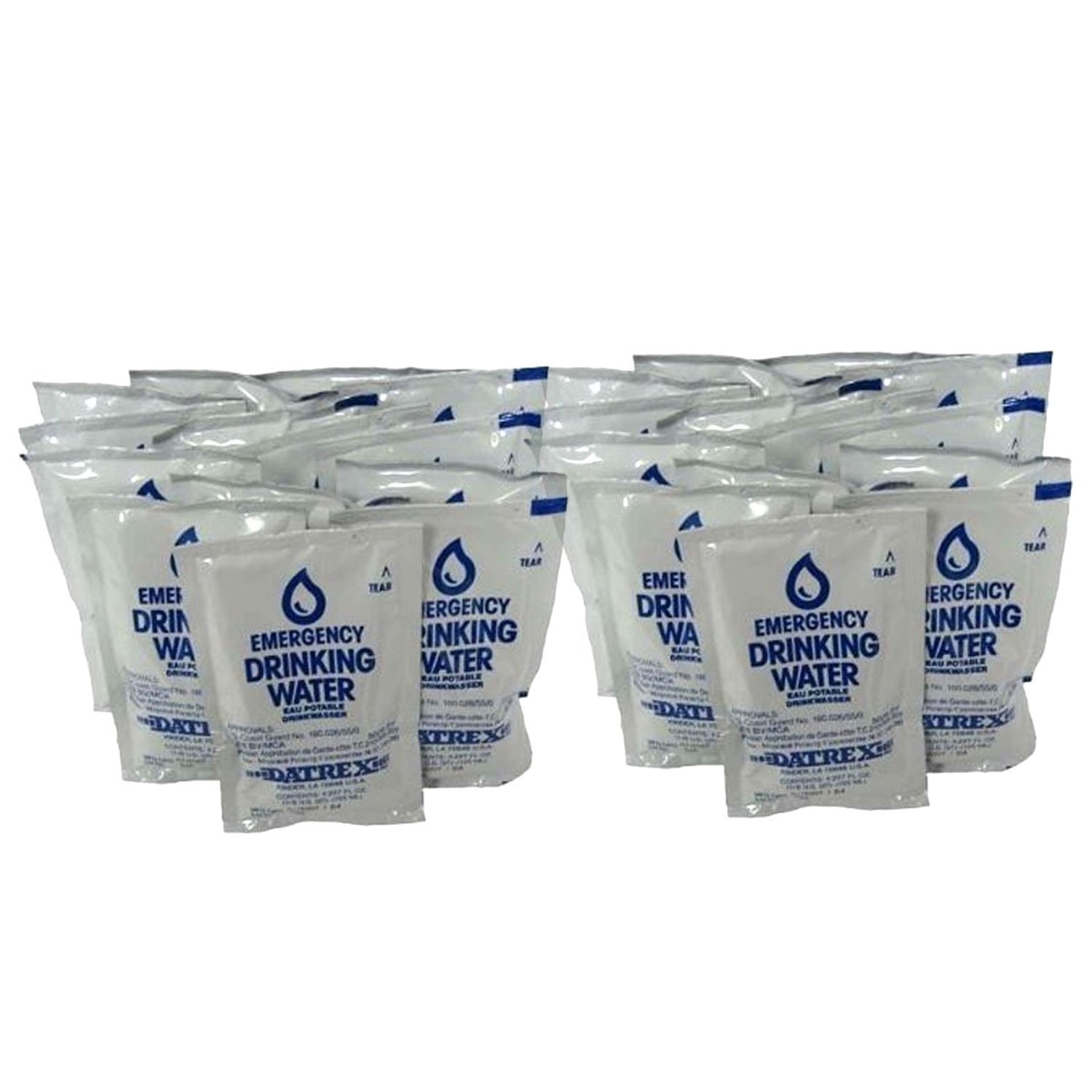 2 x Datrex Emergency Water Packet - 3 Day/72 Hour Supply (24 Packs)