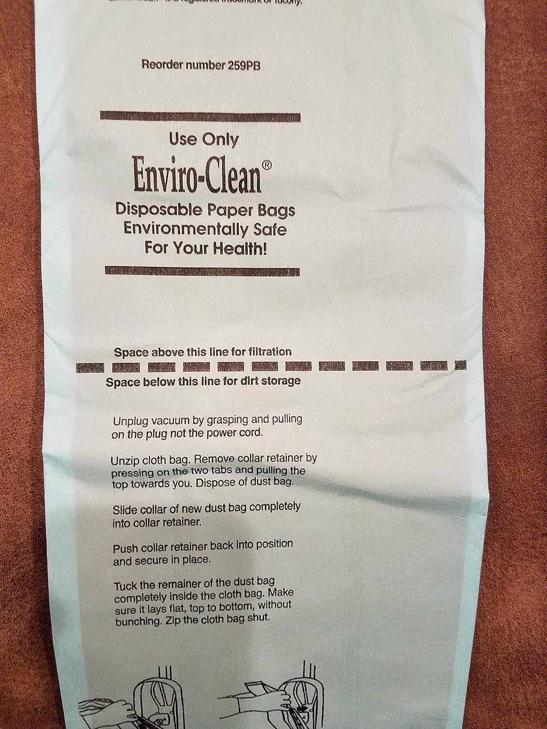 Powr-Flite 259PB Bag Vacuum Cleaner Paper by Powr-Flite