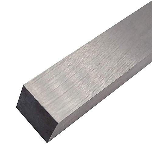 4 Pcs Lathe HSS Square Cutting Tool Bits Bar, 7mmx7mmx200mm Turning Milling Cutter Grinder HSS Blank Tool Bit，High Speed Steel Rectangular Fly Cutter Mill Blank，Lathe Tool Bit （7mmx7mmx200mm）
