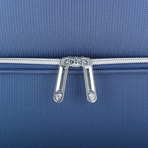 Traveler's Choice Lares Softside Expandable Luggage with Spinner Wheels, Green, 2 Piece Luggage Set