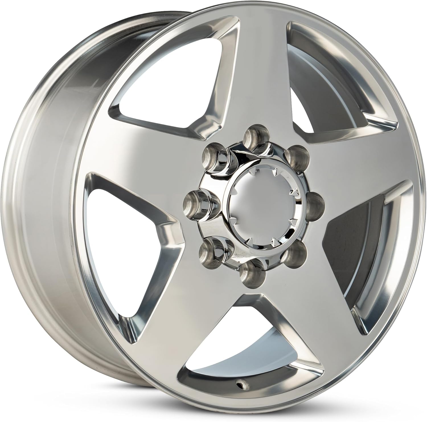 For 2011-2015 GMC Sierra 2500 20 Inch Polished Silver Rim - OE Direct Replacement - Road Ready Car Wheel