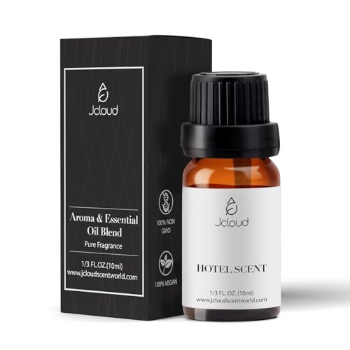 JCLOUD Royal Serenity Essential Oil Inspired by Ritz-Carlton Hotel | Hotel Collection - Pure Aromatherapy Diffuser Oil with Lemon, Jasmine and Amber, Home Luxury & Hotel Scents for Diffuser - 10mL