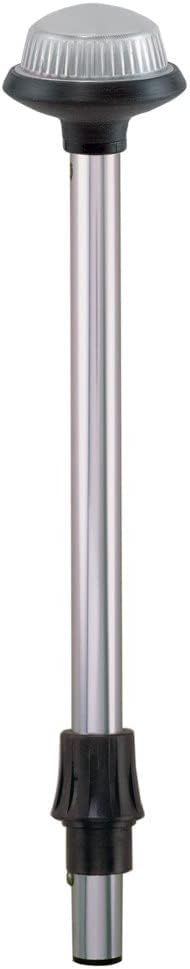 Perko 1460DP4CHR Coastal Series Reduced Glare White All-Round Pole Lights - 36