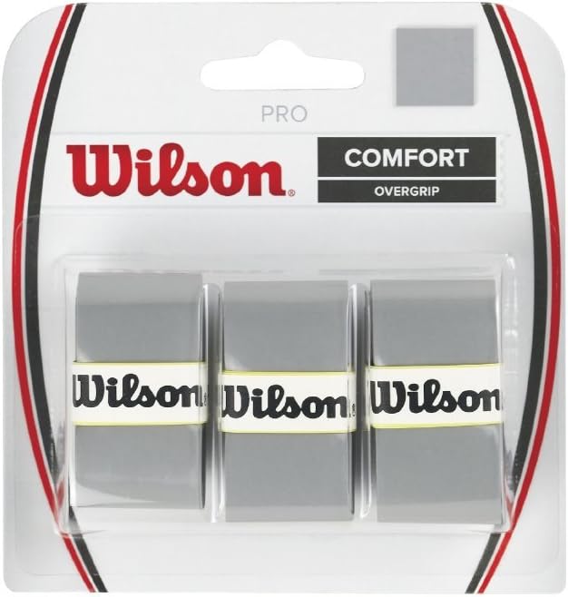 2 Pack - Wilson Pro Overgrip 3 Pack (Silver)