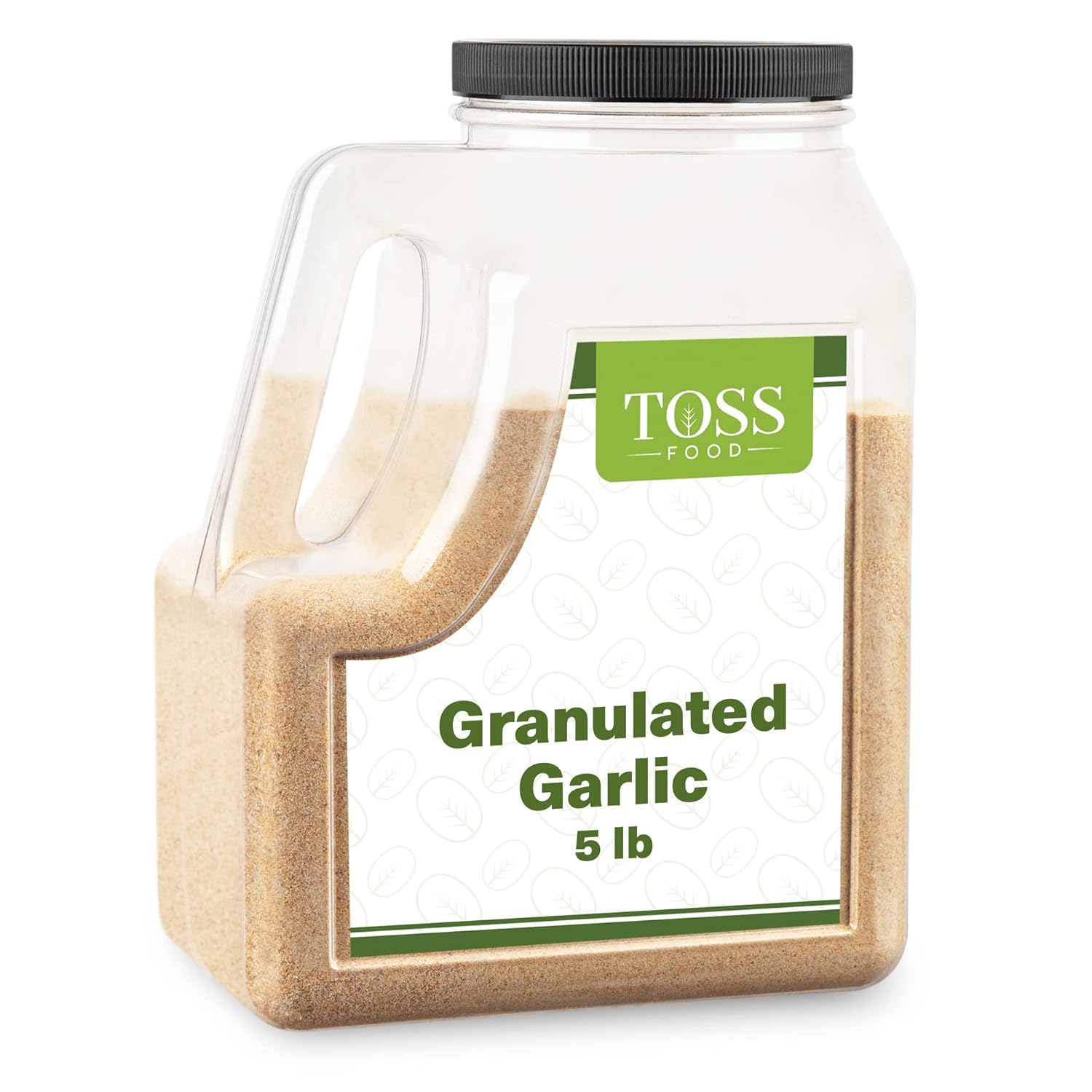 TOSS Granulated Garlic 5 LB - Bulk Granulated Garlic Spice, Great for Flavoring Dishes and Enhancing Taste
