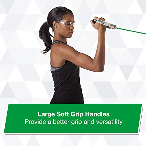 THERABAND Professional Latex Resistance Tubing with Handles for Upper-Body Exercise, Rehab and Conditioning