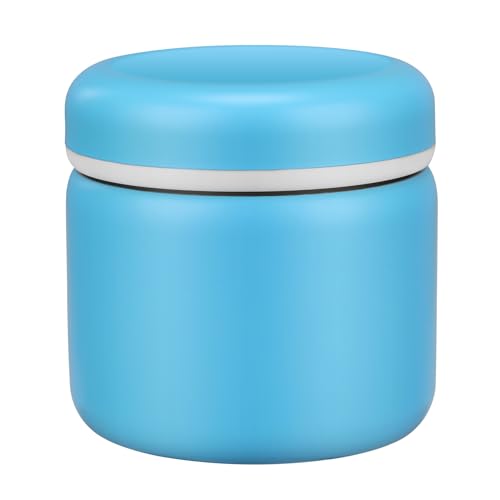 8oz Insulated Vacuum Food Jar Wide Mouth Soup Thermo for Hot Food Kids Leakproof Stainless Steel Cute Lunch Container- Pink