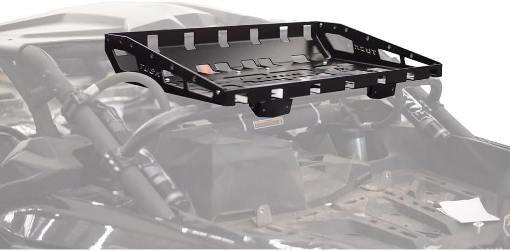 Tusk Cargo Rack Black Powder Coated for CAN-AM Maverick X3 X RC Turbo R 72 Inch 2018-2019
