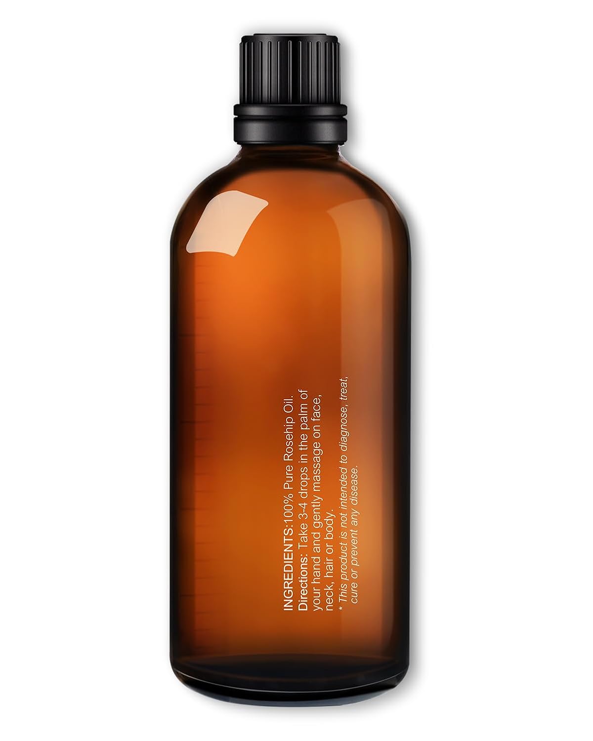 Rosehip Oil Rosehip Oil for Face100% Pure Rosehip Seed Oil 4oz for Diffusers Skin,Aroma Gua Sha Massage,Humidifiers and Topical uses