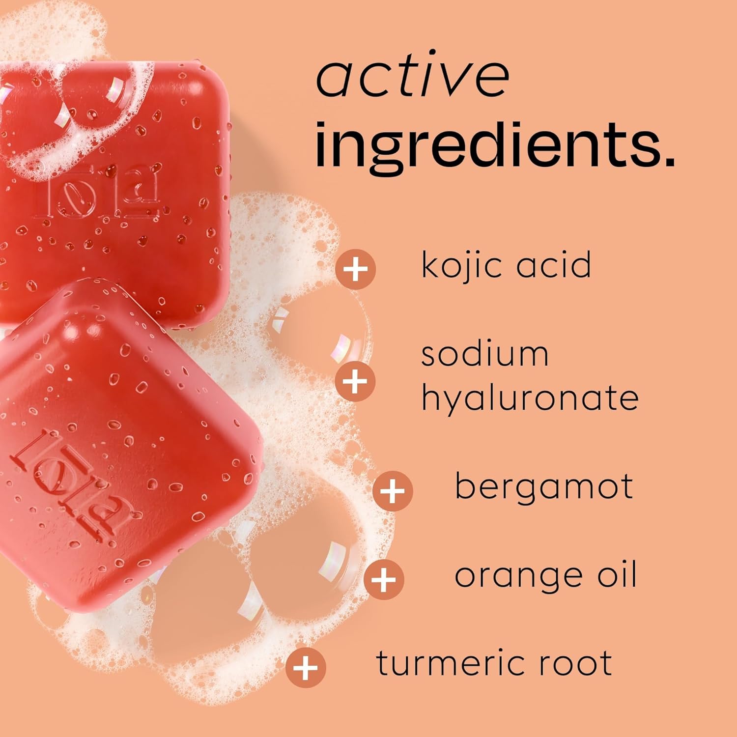 Kojic Acid Soap - Skin Whitening Face Soap with Natural Turmeric Root and Orange Oil, Kojic Acid Soap for Skin Lightening, Whitening & Brightening with Papaya Extract