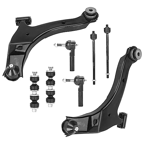 Front Lower Control Arms Suspension Kits Fit for Dodge Neon 2000-2005, Fit for Plymouth Neon 2000 2001, Fit for Chrysler PT Cruiser 2001-2010, with Sway Bar Links