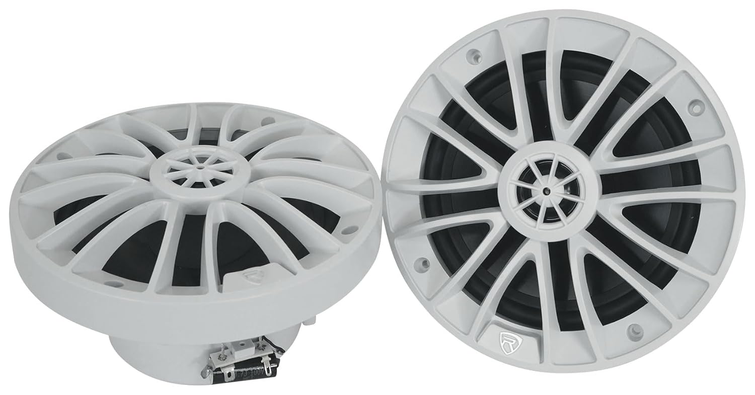 Rockville (2) RM-PREMIUM-65 White 6.5