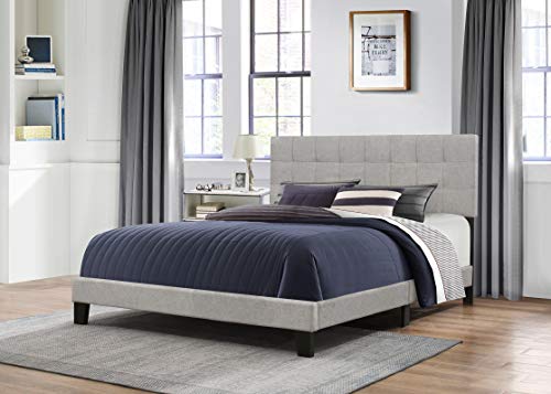 Hillsdale Furniture Hillsdale Delaney, Full, Glacier Gray Fabric Bed in One