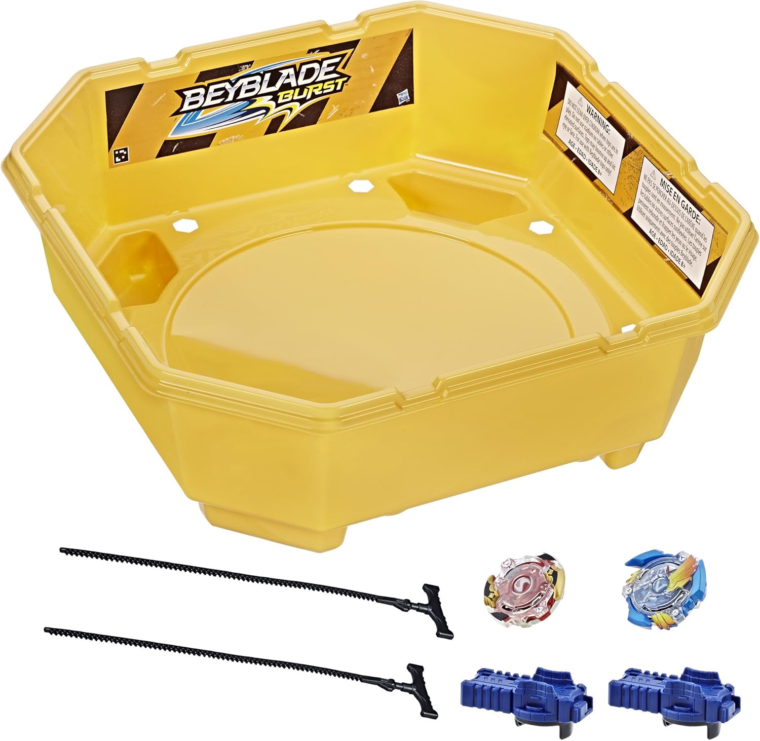 Beyblade Burst Epic Rivals Battle Set – Complete Set with Beystadium, Battling Tops, and Launchers – Age 8+