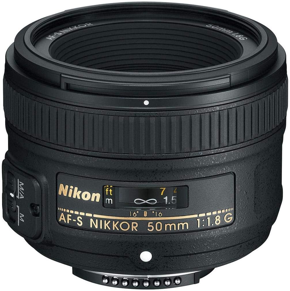 Nikon 50mm f/1.8G AF-S NIKKOR Lens with ProOptic 58mm Filter Kit