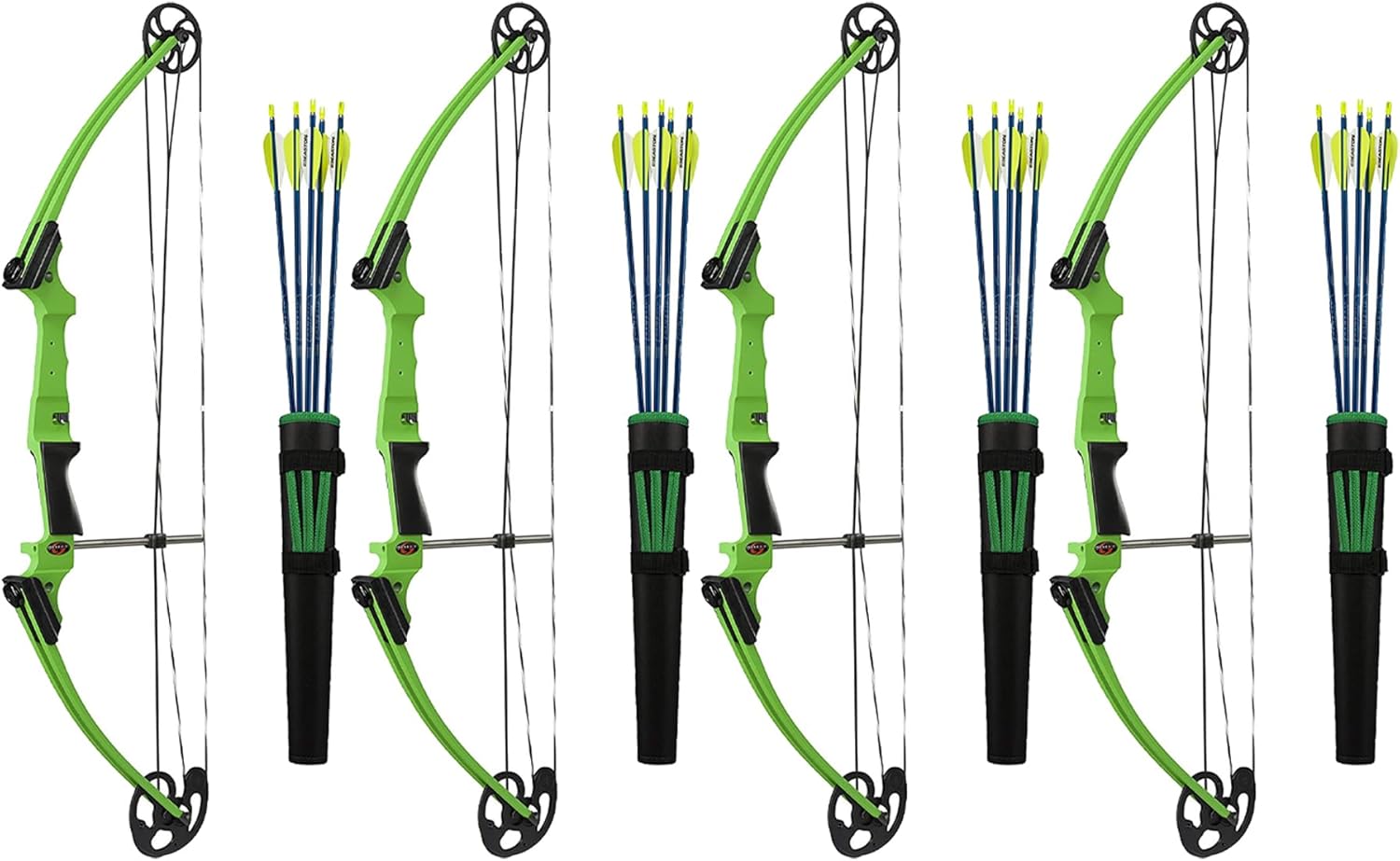Genesis Archery Compound Bow Archery Kit w/Adjustable Draw Length 15